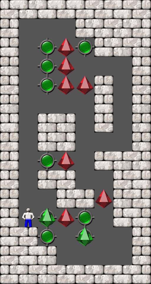 Sokoban Bugs509 collection level 54